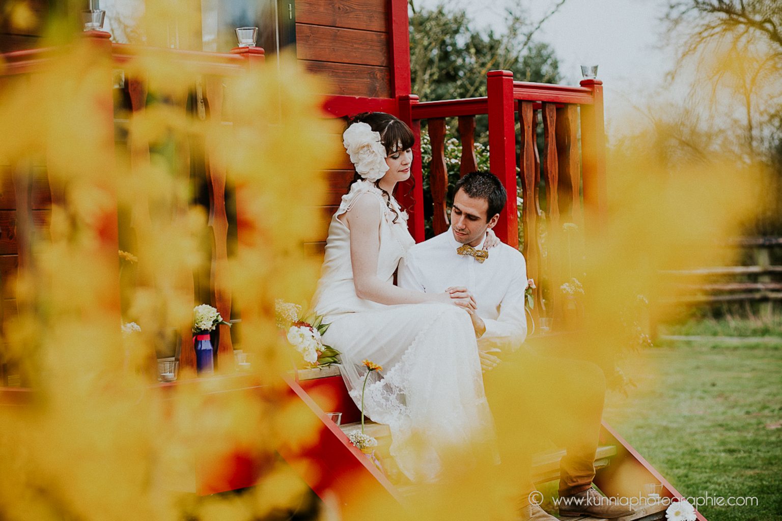 mariage boheme roulotte